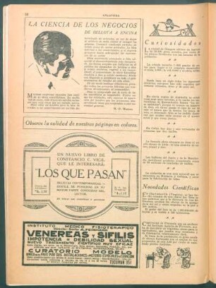 Novedades científicas