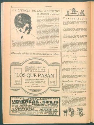 Novedades científicas