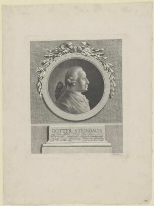 Bildnis des Gottfr. Steinbach