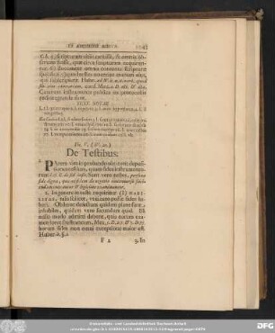 Tit. V. (IV. 20.) De Testibus.