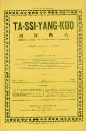Serie II, Volume IV, No. 5