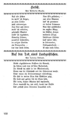 Auf den Tod eines Landgeistlichen