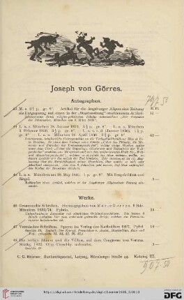 Joseph von Görres (Nr.43-98)