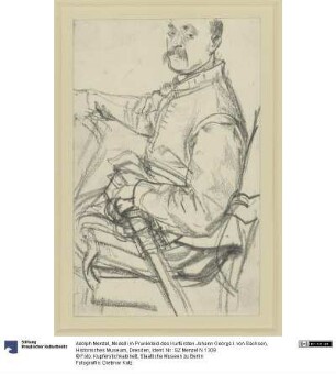 Modell im Prunkkleid des Kurfürsten Johann Georgs I. von Sachsen, Historisches Museum, Dresden