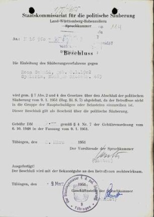 Schmid, Rosa