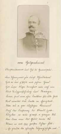 Generalstabsreise 1890, Foto-Album der Offiziere des Generalstabs XIII Armeekorps 1890 in Uniform, teils mit Mütze, teils mit Orden, Bilder vorwiegend in Halbprofil