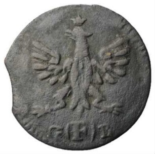 Fundmünze, Pfennig, 1796