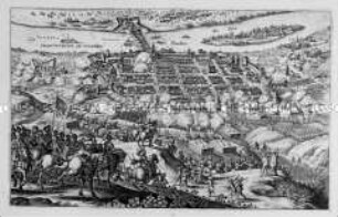 Frankfurt (Oder), Belagerung 1631 - aus Theatrum Europaeum, Bd. II
