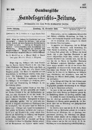 No. 50. 13. Dezember 1869