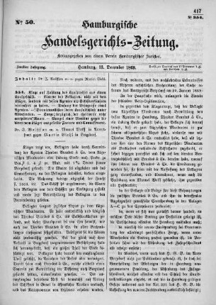No. 50. 13. Dezember 1869