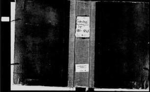 Tiefenbach, katholische Gemeinde: Standesbuch 1850-1869
