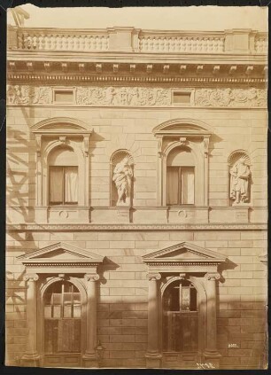 Palais Borsig, Berlin: Ansicht von zwei Fensterachsen
