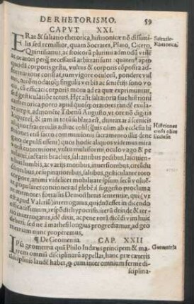 De Rhetorismo. Caput XXI. - De Astronomia. Cap. XXX.