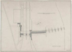 Fick, Roderich; Untergriesbach - Jochenstein (bei Passau); Jochenstein AG, Donaukraftwerk - Lageplan
