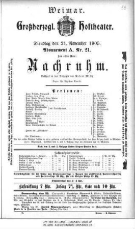 Nachruhm