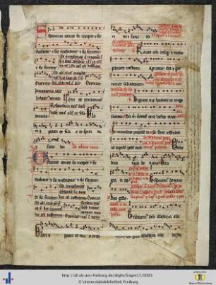 [2rv] Verschiedene Antiphonen.