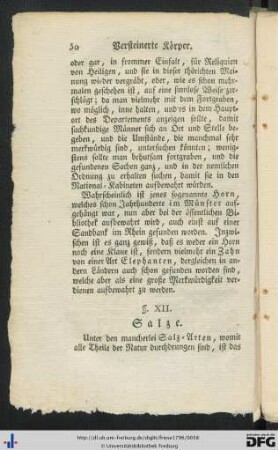 XII. Salze.