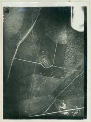 Foto der Befestigungsanlagen von Jaulny (Luftbild)