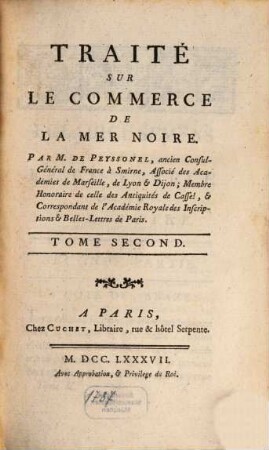 Traité sur le commerce de la Mer Noire, 2
