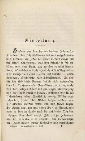 Deutsches Namenbüchlein : die Entstehung und Bedeutung der deutschen Familiennamen