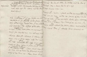 Auszug, wahrscheinlich aus einem Roman, von Karoline Luises Hand.