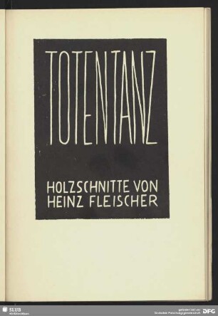Totentanz : Holzschnitte