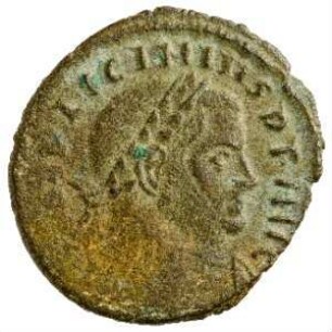 Münze, Follis, 314 - 315 n. Chr.