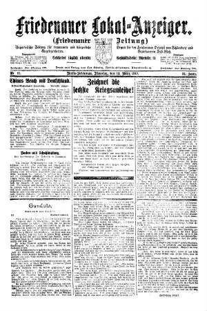 Nr. 61, 13.03.1917