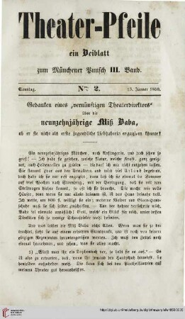 Nro. 2 (13. Jänner 1850)