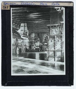Bremen, Rathaus : Innenansicht, Obere Halle