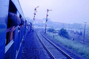 Kiel: Einfahrt Hauptbahnhof