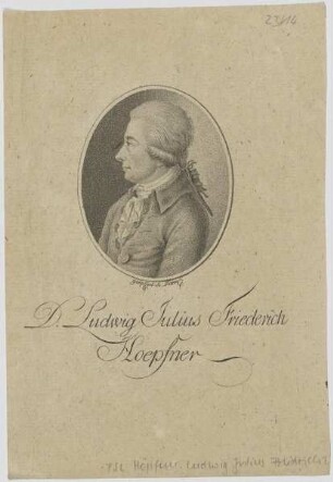 Bildnis des Ludwig Julius Friederich Hoepfner