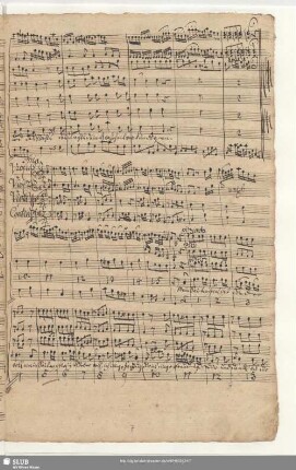 Aria: Mein Saitenspiel ist Lieder voll