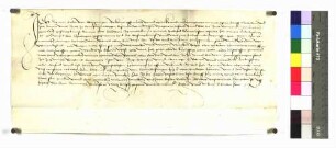 Simon Bader von Göppingen, der von der Stadt Rottweil inhaftiert und wieder freigelassen wurde, schwört Urfehde.