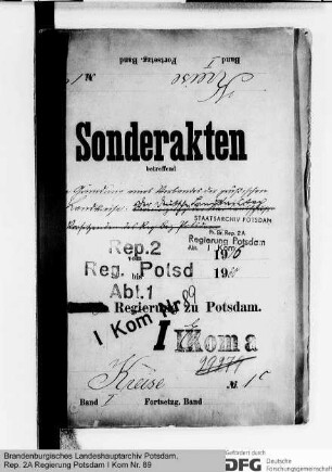 Verband der preußischen Landkreise und der deutsche Landkreistag