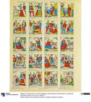 Geschiedenis van Genoveva - Histoire de Genovieve