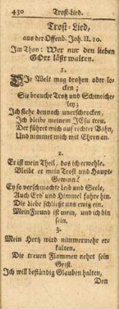 Trost-Lied