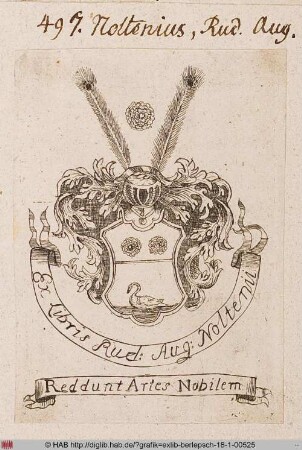 Wappen des Rudolf August Nolte