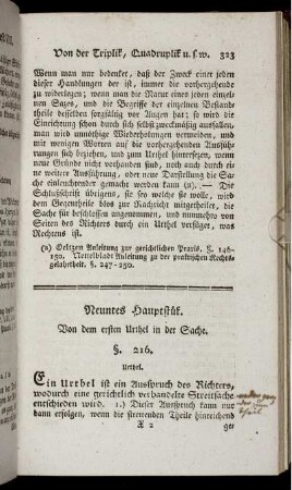 Neuntes Hauptstück.