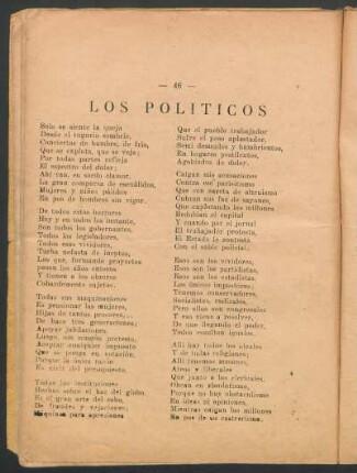 Los políticos