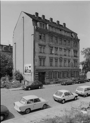 Dresden-Friedrichstadt, Menageriestraße 4. Wohnhaus (um 1900)