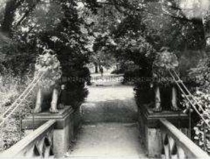 Die ehemalige Löwenbrücke im Berliner Tiergarten