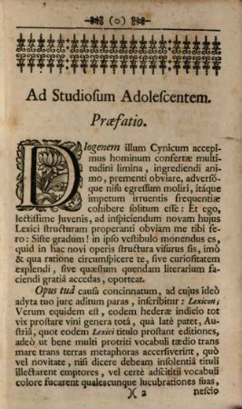 Lexicon poetico-rhetorico-historicum