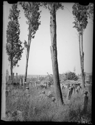 Konstantinopel: Türkischer Friedhof am Adrianopeler Tor