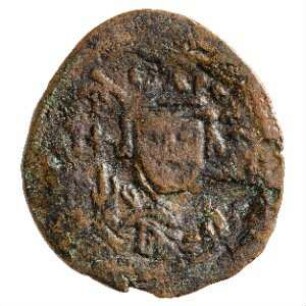 Münze, Follis, 612 / 613