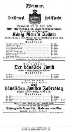 Der häusliche Zwist