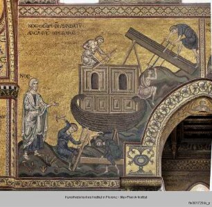 Mosaikprogramm : Mosaikbilder im Langhaus : Altes Testament