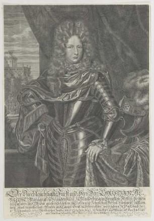 Bildnis des Christian Albrecht zu Brandenburg