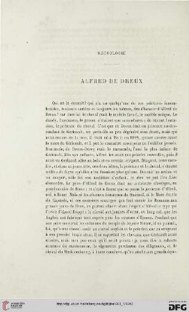 5: Nécrologie : Alfred de Dreux