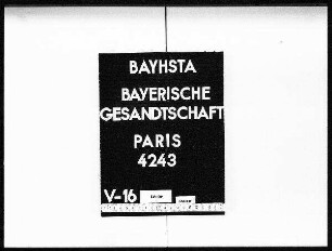 Brauch, Jakob Elias, aus Mannheim, Schuhmacher in Paris